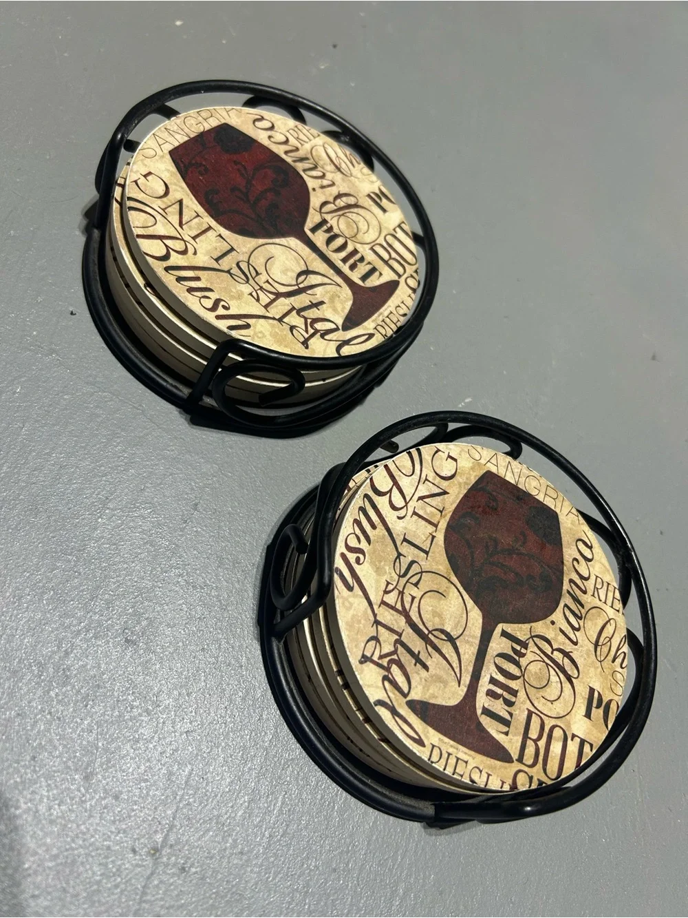 N/A ceramic coasters